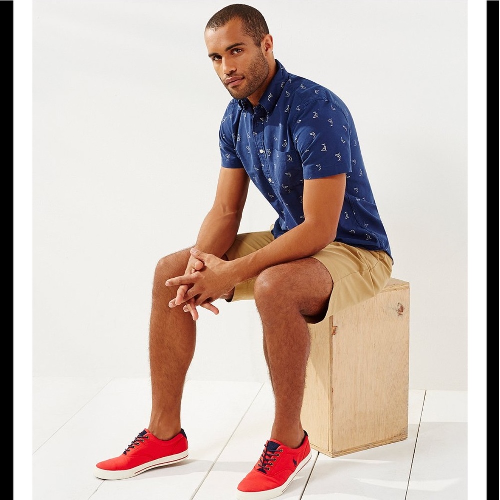 NWT Men’s Red Polo Shoes